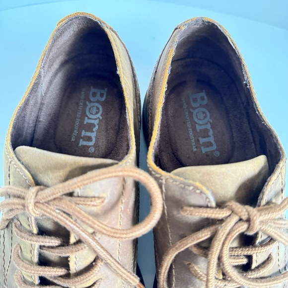 BORN Briggs Casual Oxfords Men\'s Derby Brown Leather Lace Up Comfy Shoes Size 10 main image 13